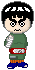 chibi rock lee - chibi rock lee in his favorite stance