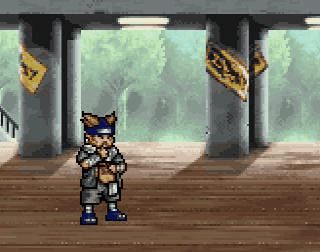 choji - choji eating in an arena
