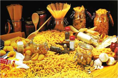 Many formats of pasta - A loaded table of pasta,it is not inviting?