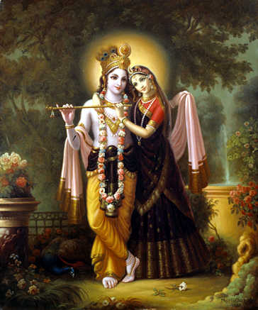Radha Krishna : A Divine Love  - The gopi's love for Lord Krishna signifies the eternal bond between individual and God . Of all the gopis , Radha loved Krishna the most .