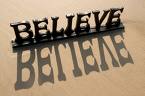 do not be afraid, only believe. - a slogan of the word'believe'