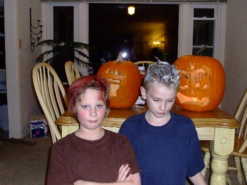 halloween kids - my boys at halloween a few years ago