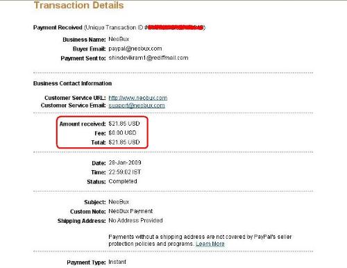my neobux fifth payment - my neobux fifth payment proof.