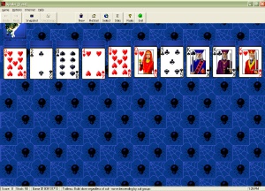Spider Solitaire - One of my favorite offline games!