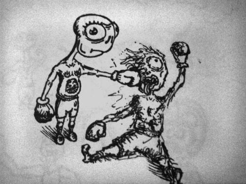 My Drawings on Paper - Hello! This is one of my doodles I did during work hours. I didn't have any idea how this would turn out to be when I started this doodle. But I knew I was going for something 'surreal'. xD heheh. I love drawing especially when I've nothing to do at work.