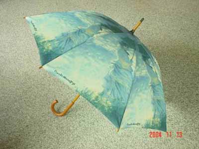 a wooden umbrella from China - Can be an alternative to metal frames of commonly used umbrellas.