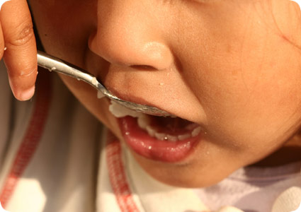 eating - this picture resembles a child eating