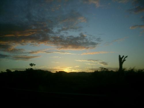 The Sun Rising - This is a picture of the Sun rising in Aquadilla, Puerto Rico