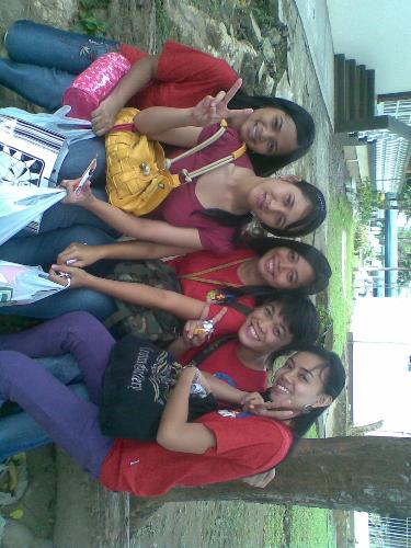 my college friends! - we were in the seminar and it was break time..so we decided to go around have some photos! i do not inlcude in the picture because i was the one taking it..C: