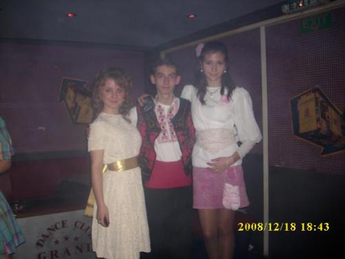 Retro bal 2008 - Retro bal 2008 organized by Us (12B class). Me with traditional Bulgarian uniform (costume)