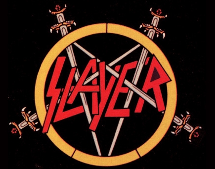 Slayer's logo - The logo for the thrash metal outfit known as Slayer.
