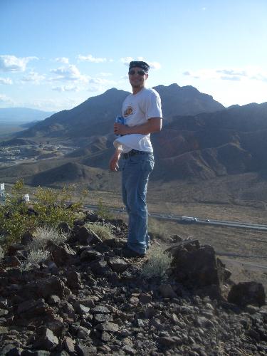 Mitchell on a Mountain  - Las Vegas, Nevada