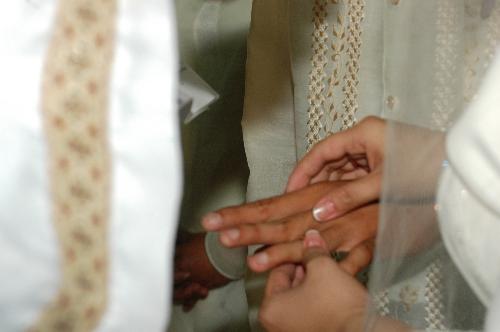 Wedding ring - Wedding ring as a sign of their love