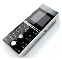 Cell phone - Slim cell Phone. Its trendy.