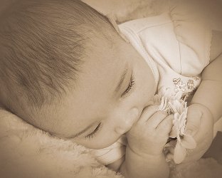 Sereniti - my beautiful daughter at 3 months old