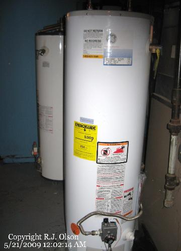 Hot Water Heater - New one istalled recently.