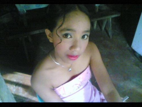 Me on mAke-uP! - One of my pictures during our JS prominade. It was taken at my house.