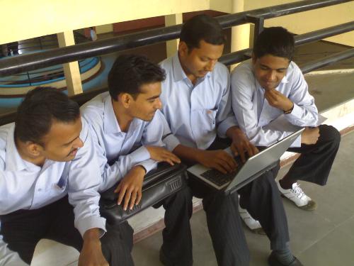teaching each other - students often help each other with studies