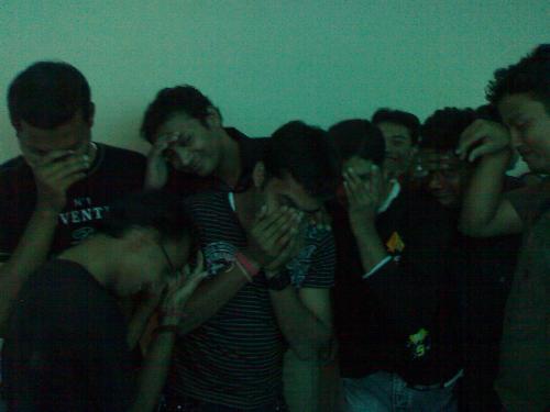 disappointed people - a group of disappointed people