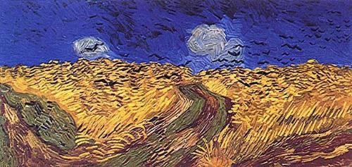 Van Gogh - Van Gogh's Crows In the wheat Field