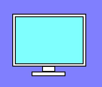 Computer Screen - These days, LCD screens are gaining popularity
