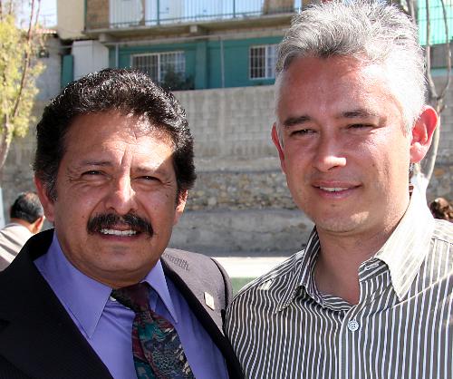 My boss and I! - A true friend, my boss!