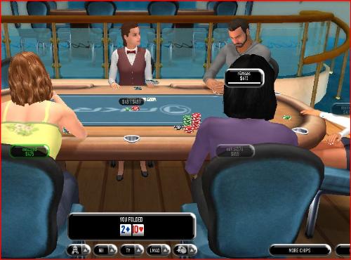 online poker - this is pkr.com it seems like Sims 2, its fun and its very realistic, you must try it out.