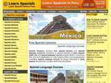 spanish - http://www.studyspanish.com/ Learn Spanish If you want to learn to speak Spanish, you’ve come to the right place. Getting Started With so much free material for learning Spanish (over 1,000 pages!), many people want to know where to begin. Learn more. Beginner Spanish