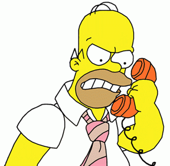Angry on the phone! - It is frustrating at time to talk to call center people!