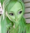 aliens - green little peoples