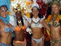 Me and my friends - Carnival Rio, Brazil February 2009.