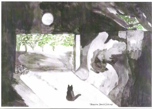 Good picture1 - It was sent by my friend from Portugal as gift I dont remember what is the topic but she told sometimes se was lonely.