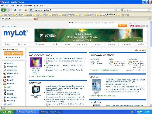 MYLOT.COM homepage - This is how your webpage will look like if you type in your address bar browser the link: http://www.mylot.com.   Mylot.com is a fun, interesting, exciting, moving forward community where you get paid on valuable activities like posting discussions, responses, comments, doing tasks, referring friends, and many more.   It's good news to us especially for those who are looking for other sources of income. In here, you will earn extra money at the same time in your own little way you will be helping other users out there while making friends around the world. Happy mylotting.