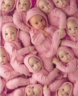 babies with dolls - Every baby needs a lap ~ Henry Robin