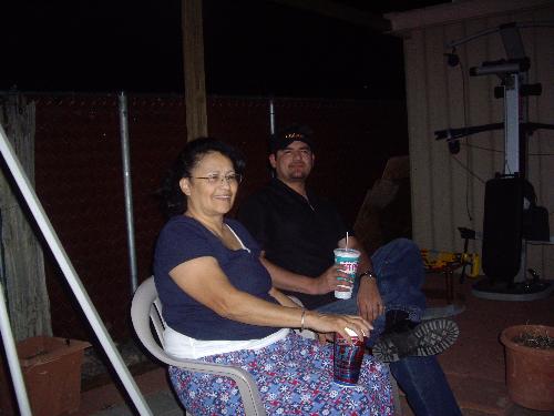 Bonfires - This is also another picture of my family at a bonfire we use them to talk hang out and just have fun. We all get along great and live life to its fullest. I cant wait to see them again.