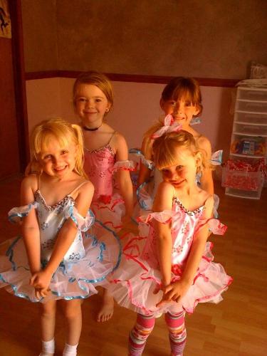 My adorable little dance students in their new cos - My adorable little dance students in their new costumes