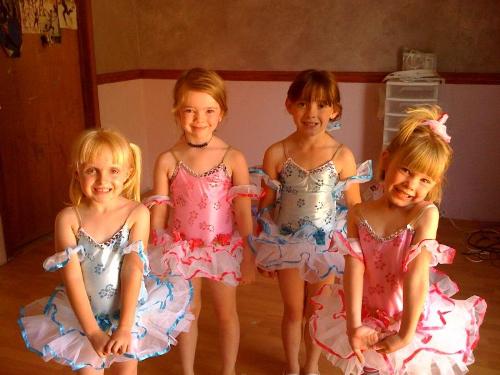 My adorable little dance students in their new cos - My adorable little dance students in their new costumes
