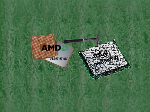 amd hammer - AMD processor vs. Intel Pentium 4