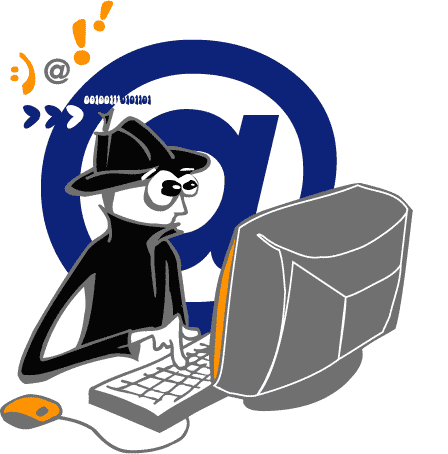 internet user - using the net..
