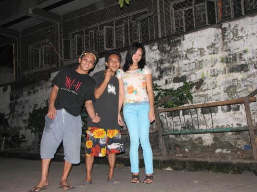 Friends - Friendship between three. I took this shot months ago, they are my friends.