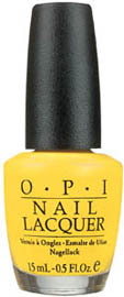Yellow Nail Polish - A picture of some yellow nail polish.