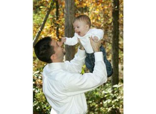 Father and son - Father holding his son