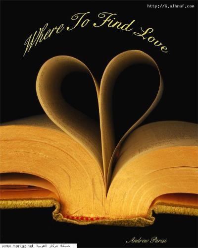 Love book - Book pages tilted to form a heart which is sympol of love 