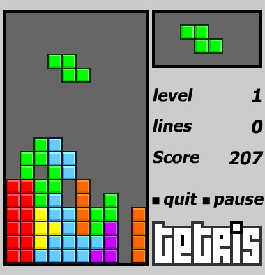 The game tetris - Do you like this game