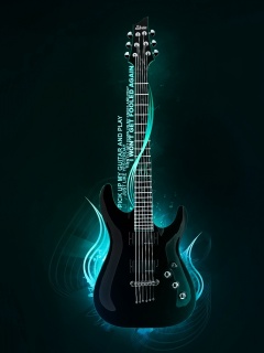 cool guitar - ah cool guitar... how many like to play guitar.... do u have at home.....