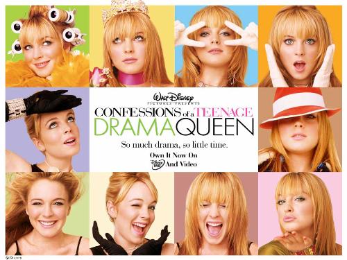 movie - lindsay Lohan's character, 'Lola' was an entertaining one and i enjoyed watching her over-exaggerated perspective of things. I must admit that the set up of Lola's room and the way their family lived and the clothes Lola wore were inspiring.