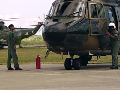 Let go to work - early morning start up by Indonesian Air Force in Acheh