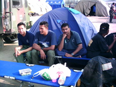 Take 5 - writer, friends in Acheh