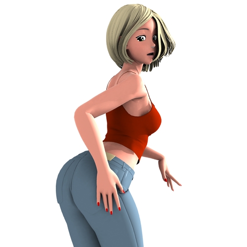 Big Bum - Deco with a big bum.