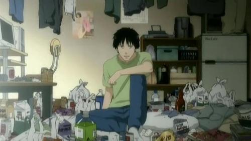Tatsuhiro Sato - Tatsuhiro Sato (?? ?? ,Sato Tatsuhiro?)  Voiced by: Yutaka Koizumi (Japanese), Chris Patton (English)  The story's protagonist, at twenty-two-years-old, he has entered his third year of being a hikikomori and is a NEET. One to have psychotic thoughts, he believes that his unemployment and dropout are the works of NHK's conspiracy. He lives in his rented apartment, but depends on his parents for money. Under the influence of his neighbor, Kaoru Yamazaki, he has become a lolicon otaku, and helps Yamazaki on the script of their adult game. He later attempts Misaki's project, initially not taking it seriously. He quickly falls in love with her, but is afraid about not knowing anything about Misaki, and about how she knows so much about him. His paranoia drives him to find out that she can easily see his apartment and his activities, with her own house being an excellent vantage point. He tries to save himself from potential betrayal by claiming he doesn't ever want to see her again. Later, he resumes the project with her, but his feelings for her returned to platonic. However, near the end of the series, Sato's true feelings for her are revealed when she makes up another contract that will bind them together as a couple forever. Despite how he feels, he rejects the contract protecting her from his own condition believing she deserves someone much better than him, even if it would mean reverting back to a hikikomori. Later when Misaki is about to commit suicide he confesses she is important for him, trying to stop her from committing suicide. It is assumed at the end of the anime that he and Misaki will support each other until Sato saves enough money, Misaki finishes high school, and they both have finished college.
